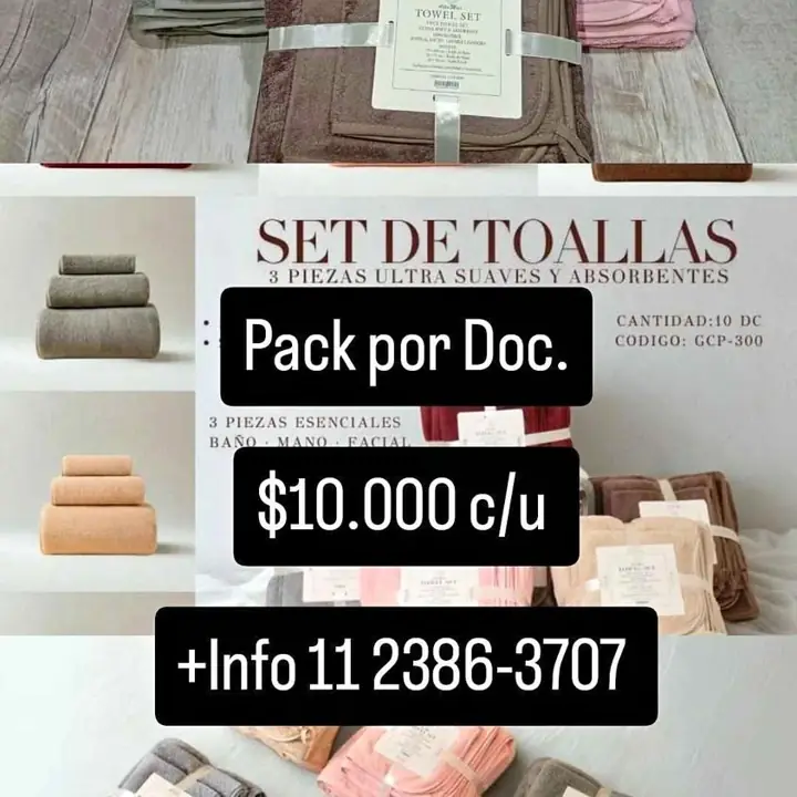 Toallon secado rapido x Doc