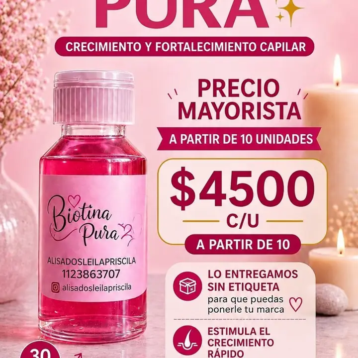 Biotina Pura por Mayor