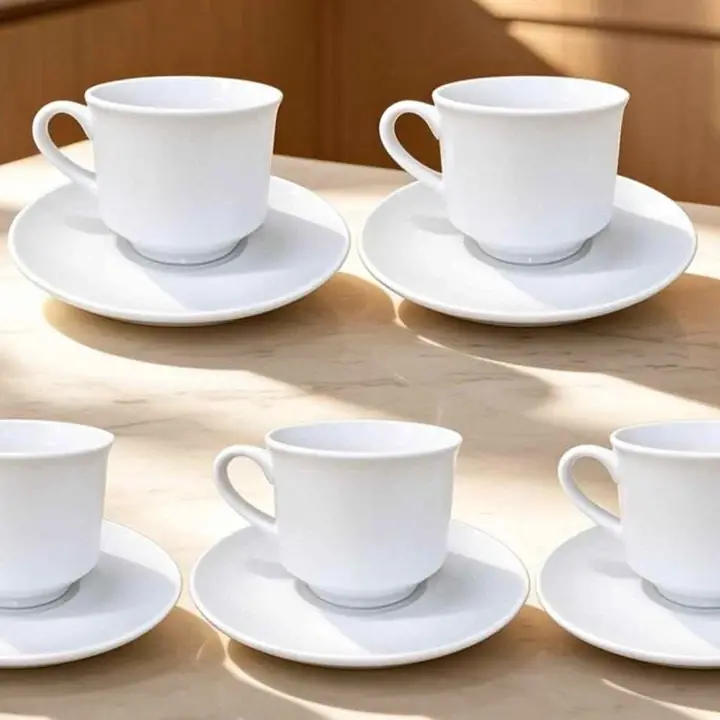 Set x6 Tazitas de Café con Platitos