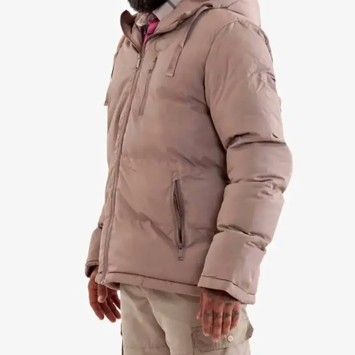 Campera de Nylon C/capucha Cierre en el Pecho Gaucho Hombre TALLE L