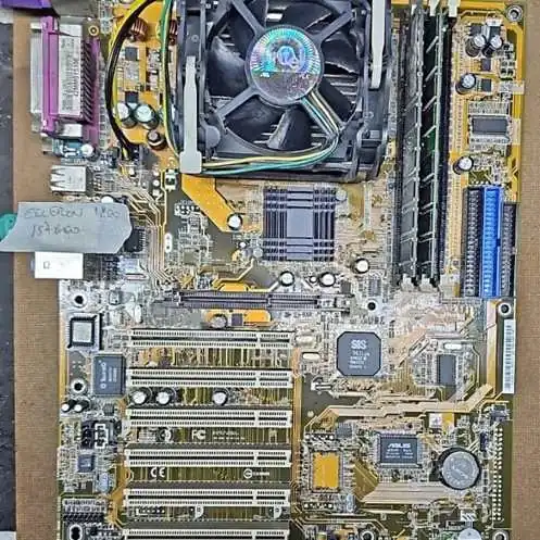 Mother en combo VINTAGE listo para usar, Mother Asus P4S8X-X