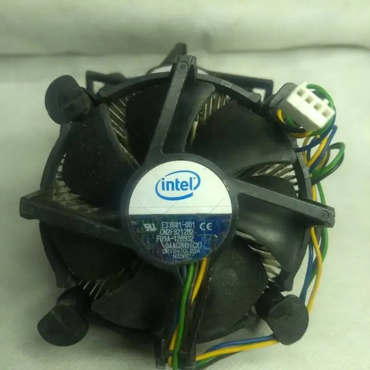 Cooler para micros 775 perfil alto nucleo de cobre