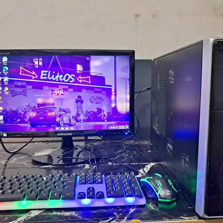 PC I3 3220+ juegos+ minecraft freefire + LED 19 + garantia + Windows 11