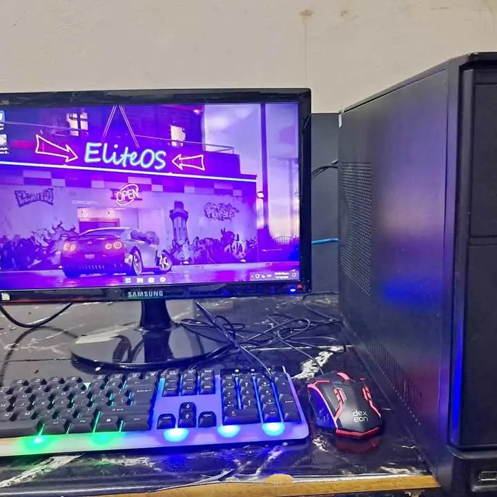 PC I3 4130+ 8GB+1TB+RAPIDA+FREEFIRE minecraft roblox + LED 19+ Windows 11+ garantia