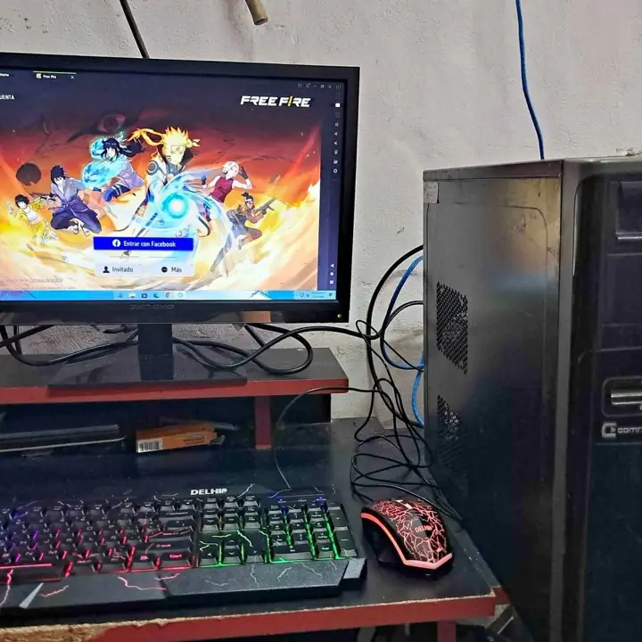 PC I3 2120 completa+ 2TB+ juegos+ minecraft roblox + LED 19+ Windows 11