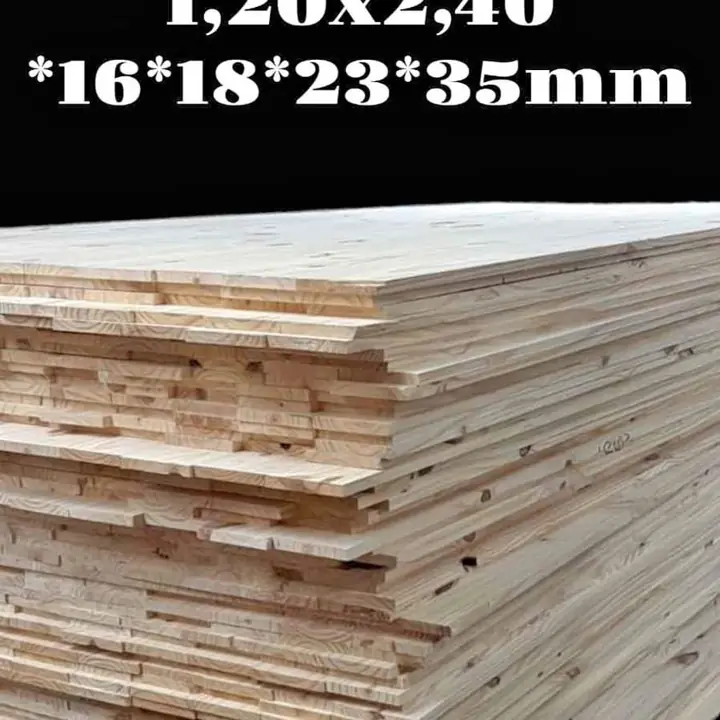 Tableros de pino alistonado 1,20 x 2,40