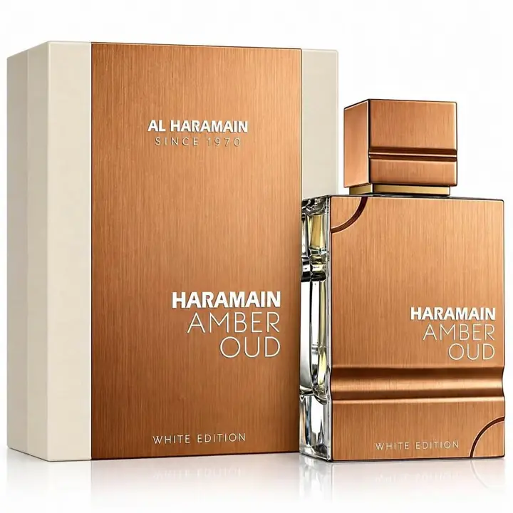 Perfume al haramain amber oud white edition 60 ML G5