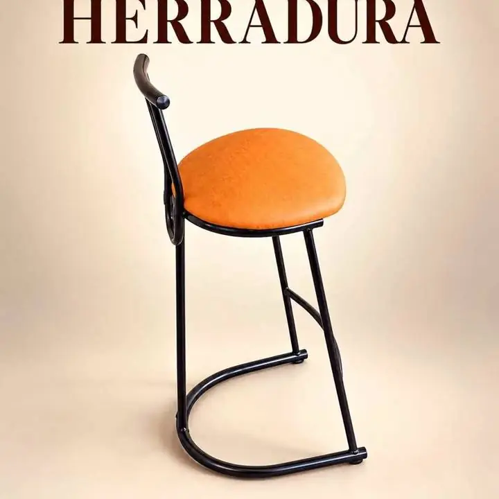 Banqueta alta herradura