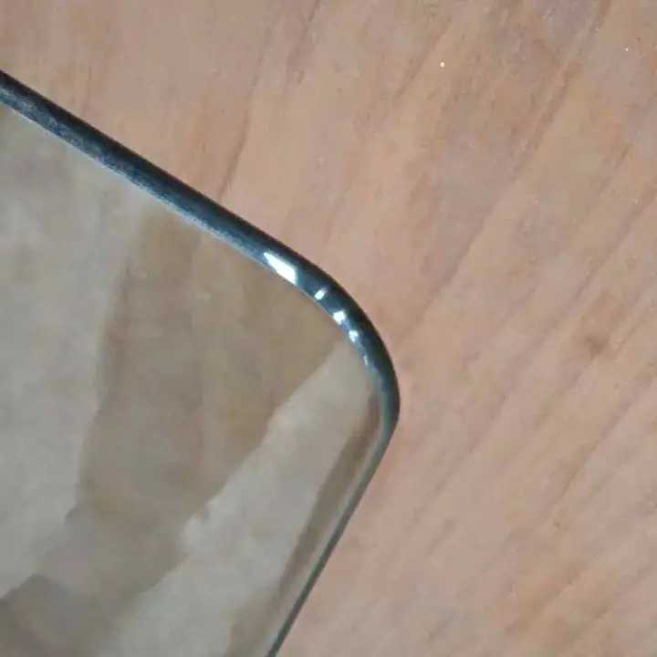 Vidrio para mesa diámetro 60 cm x 8 mm incoloro borde media caña semitemplado