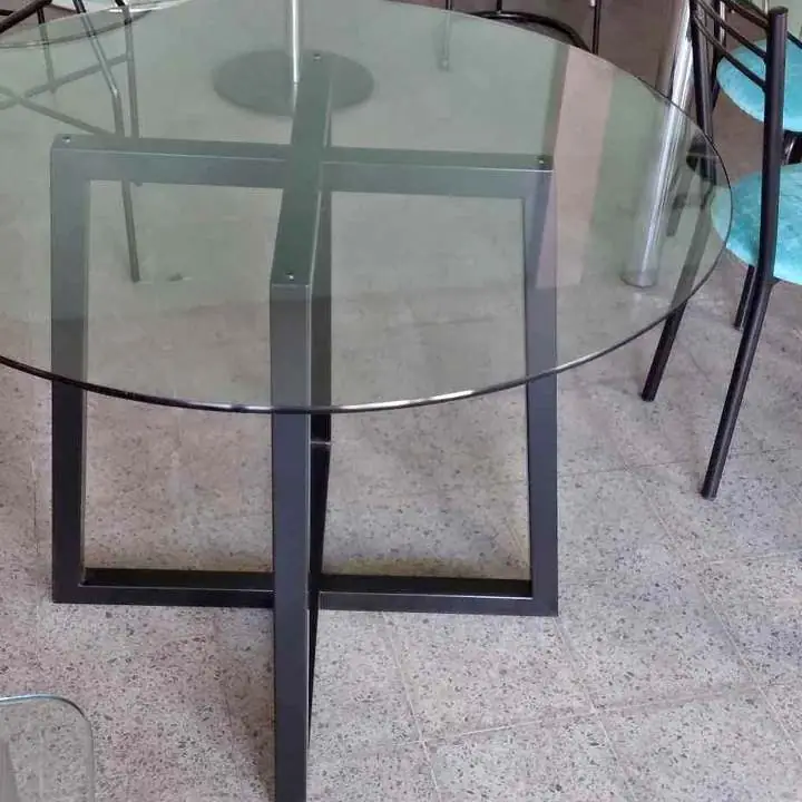 Mesa de vidrio 80 cm