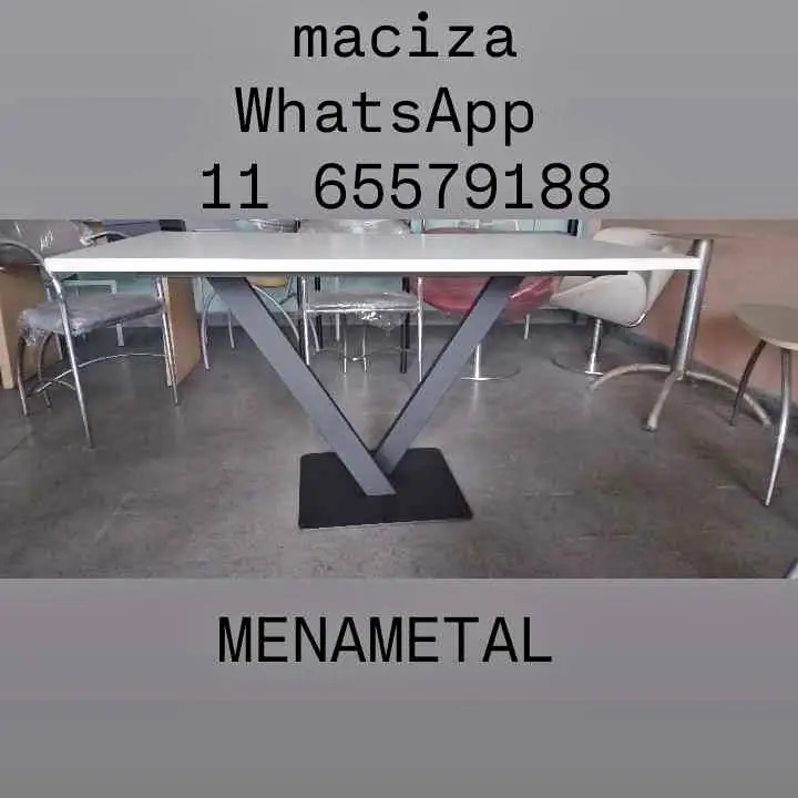 Mesa Y base maciza