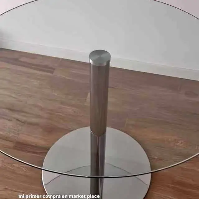 Mesa Cristal diametro 1mts