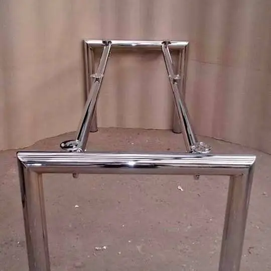 Mesa pata base para tapa de vidrio o madera