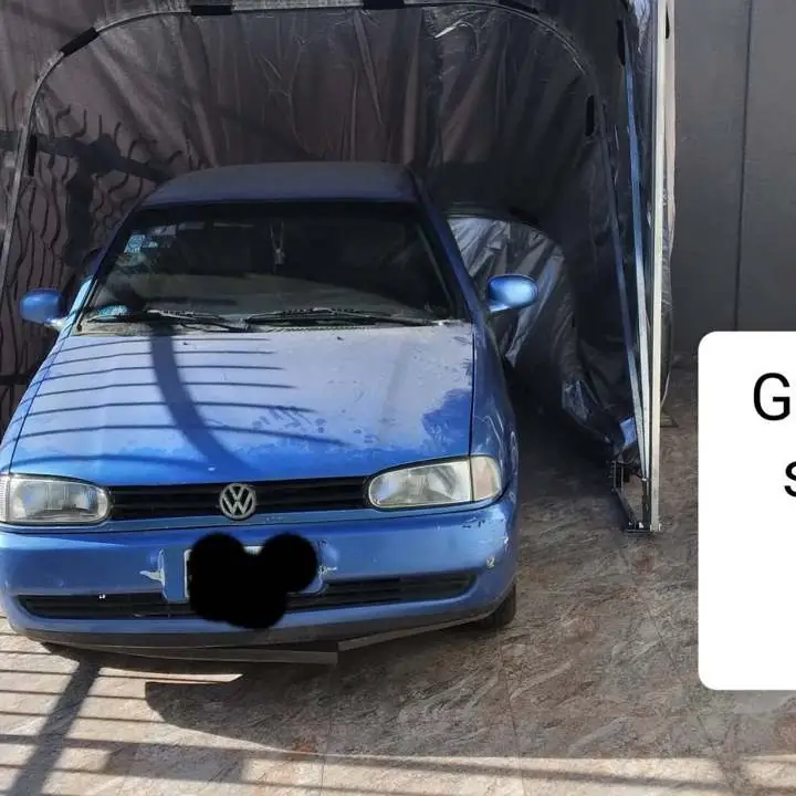 Garage plegable semiautomático antigranizo