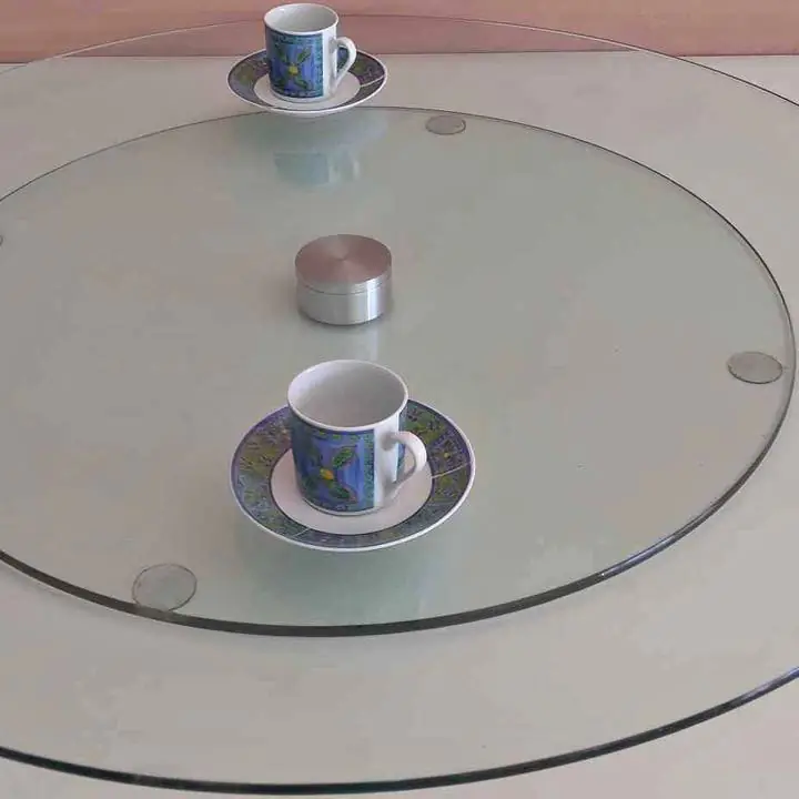 Mesa giratoria auxiliar exibidora
