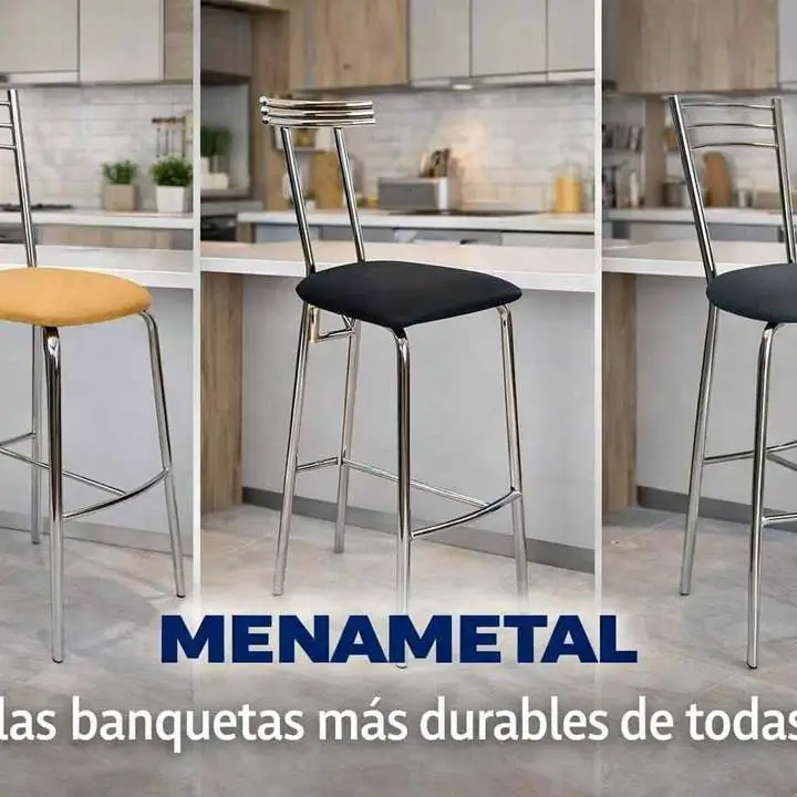 Banqueta alta para barra o desayunador