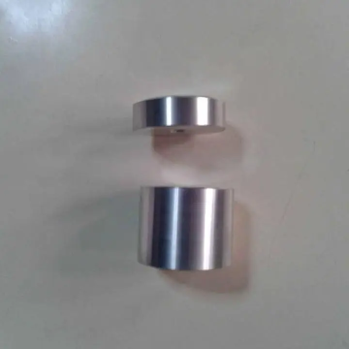 Insertos soportes para pegar a vidrio con ultravioleta