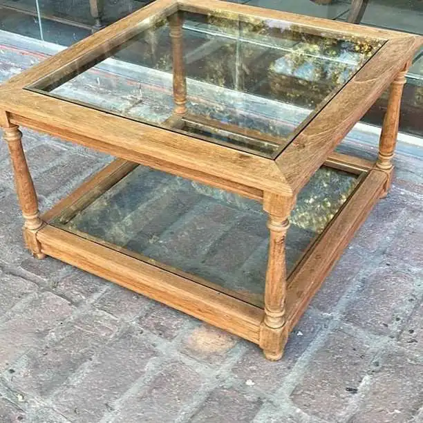 Mesa antigua de frente lavada de nogal valor $150,000