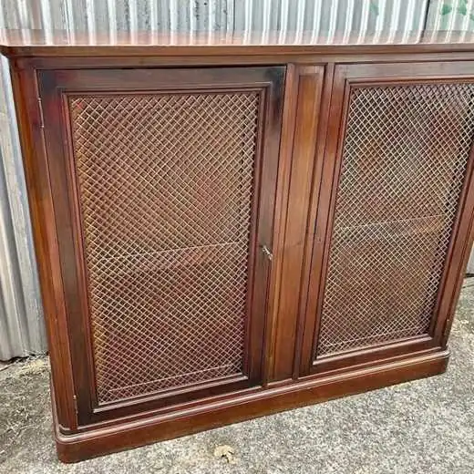 Biblioteca antigua modular 3 estante regulables de cada lado valor $280.000 más datos en la foto