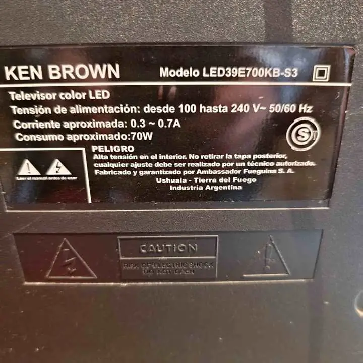 Tv led 43 y 50 pulgadas sin funcionar