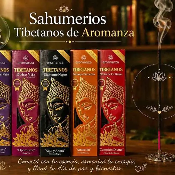 Sahumerios Tibetanos de Aromanza