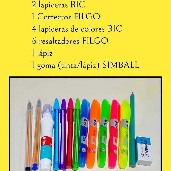 Kits escolares