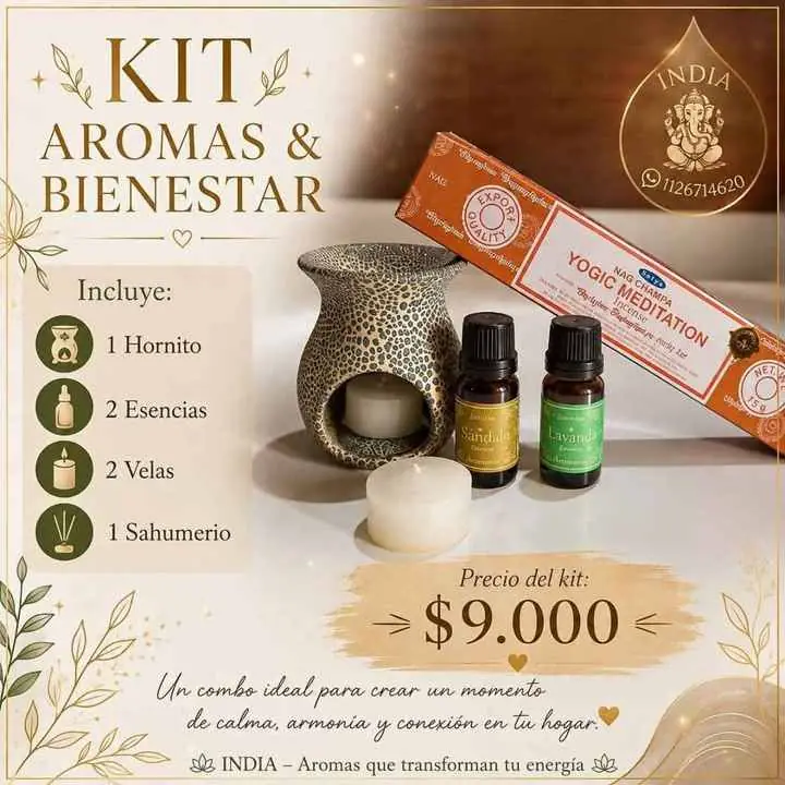 Hornito+ esencias Aromanza