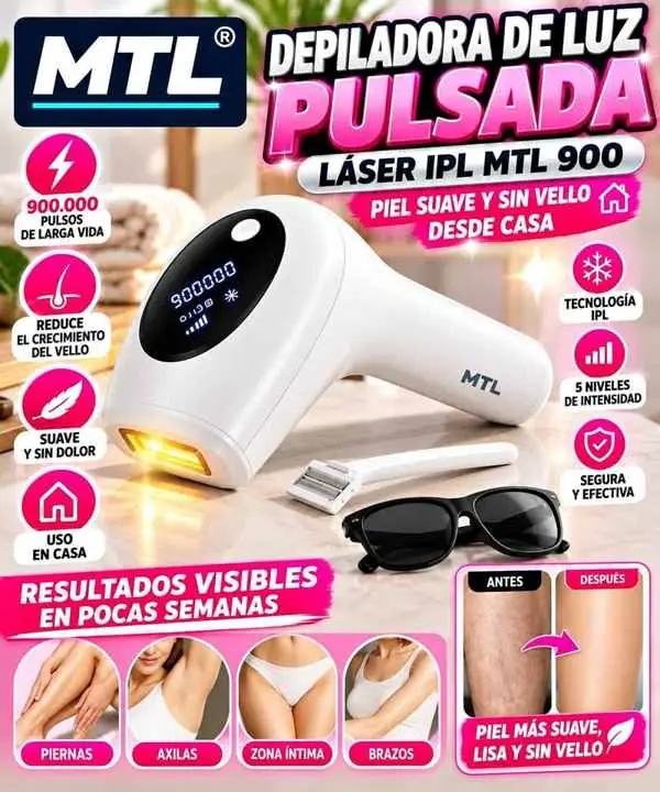 Depiladora lásers