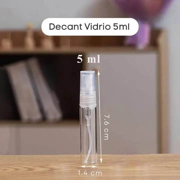 Vaporizador de vidrio decants 5ml