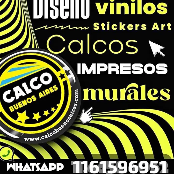 VINILOS Decorativos para Paredes y Vidrieras Calco Buenos Aires