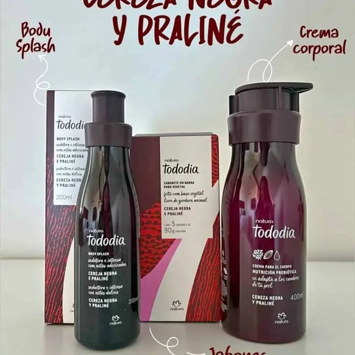 Cereza negra y praline
