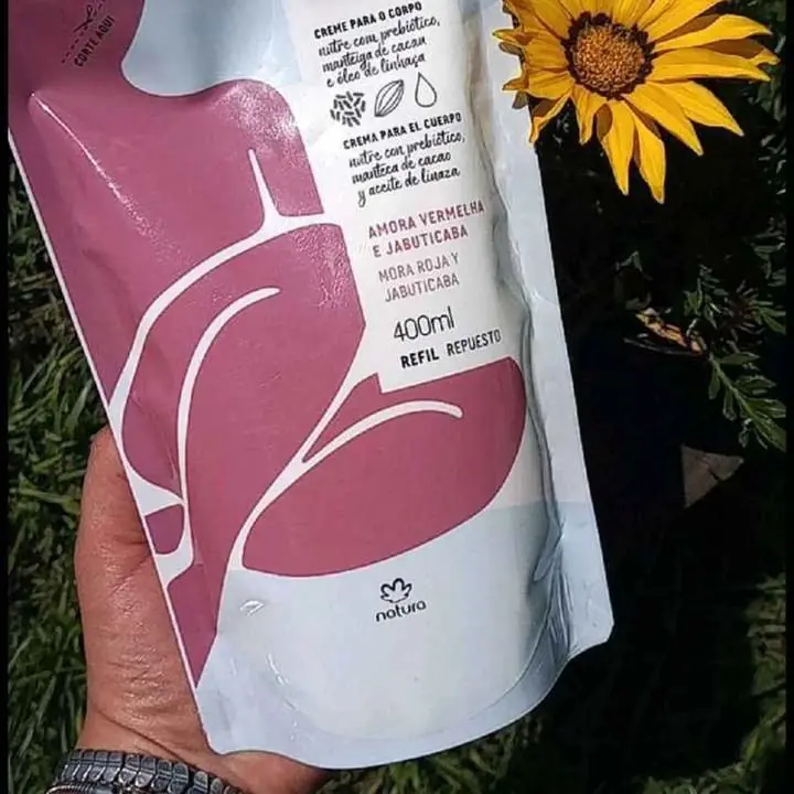 Repuesto de crema Mora roja