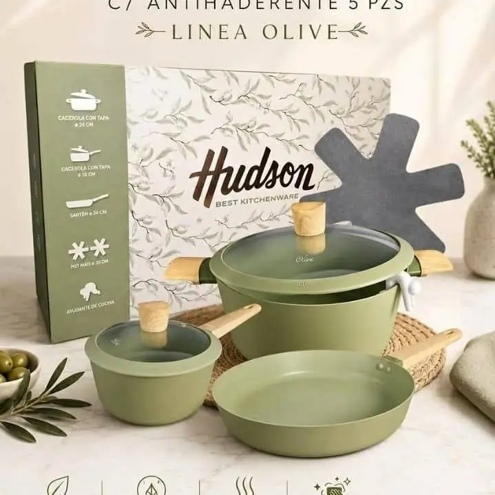 Baterias de aluminio linea olive