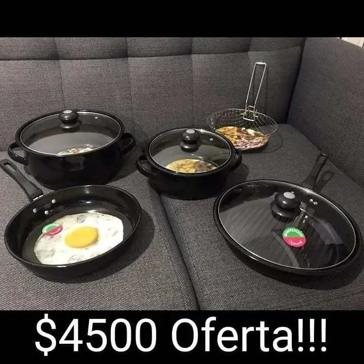 Venta de set de ollas