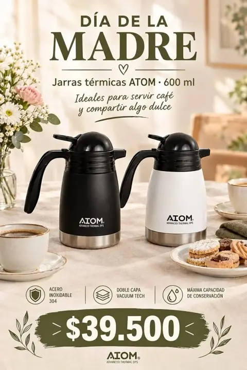 Jarras termicas atom