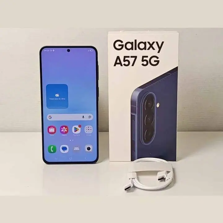 Samsung - A57 5G 256GÉ 8gb ram color awesome navy con caja y cable
