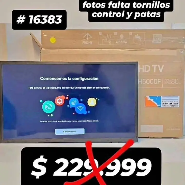 Televisor smart tv 32 samsung h5000f un32h5000