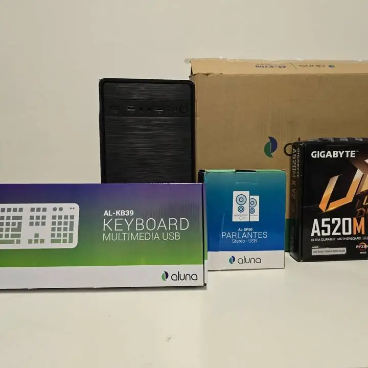 PC gamer ryzen 3 3200g 16gb ram 512gb ssd + accesorios