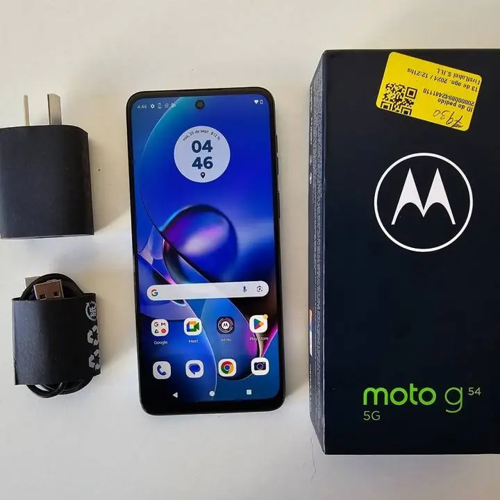Moto g54 128gb 8gb ram + caja azul