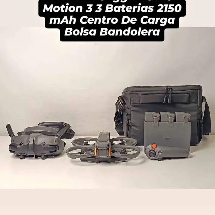 Drone DJI Avata 2 Fly More Combo FPV Camara 4K Sensor 1/1.3 Pulgadas Transmision 04 Hasta 13 km 23
