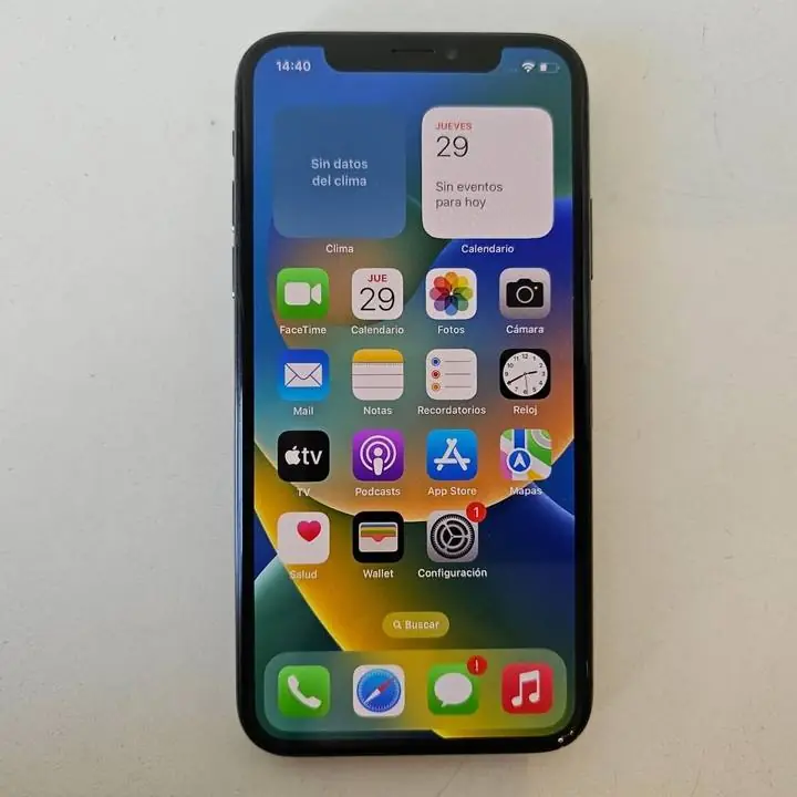 iPhone x 256gb bat 73% sin accesorios