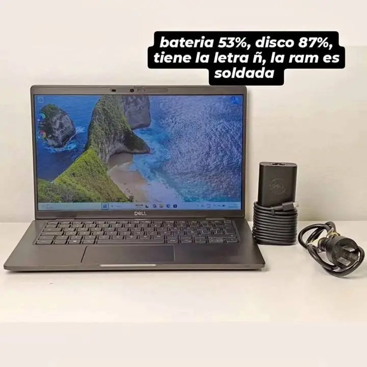 Notebook Dell latitude 7420 - i7 11 th gen 500 gb ssd m2 16 de ram ddr4 + cargador