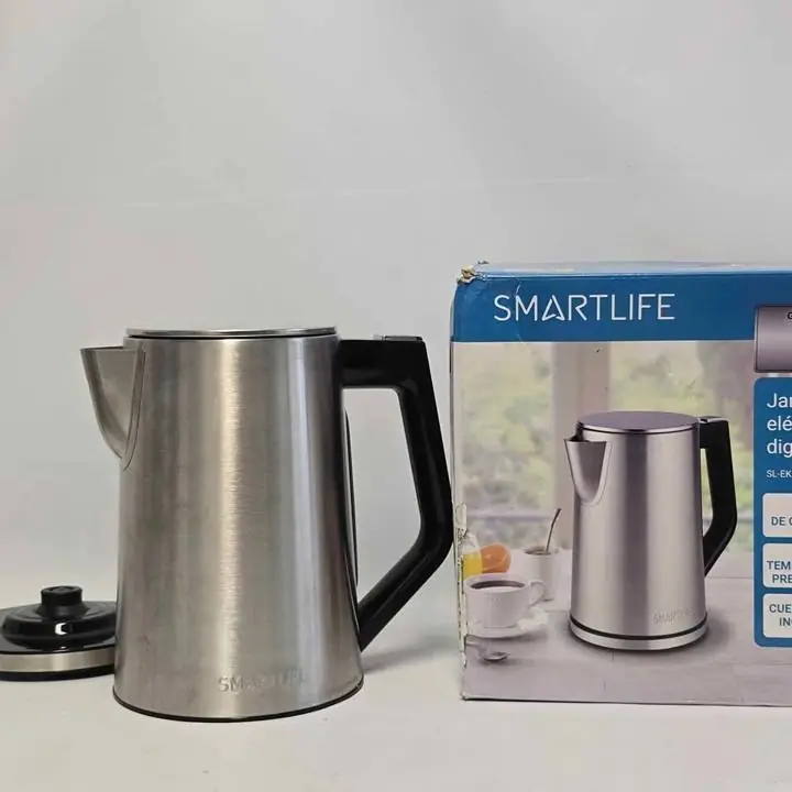 Jarra Eléctrica Smartlife Sl-ekd1520 1.7l Inox Digital Color Plateado