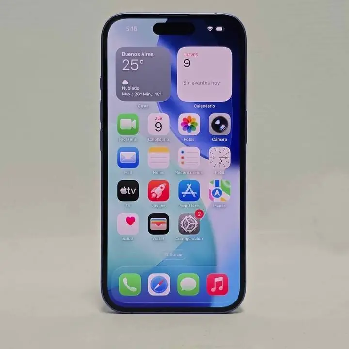 iPhone 16 128 GB sin accesorios bat 99% 245 ciclos