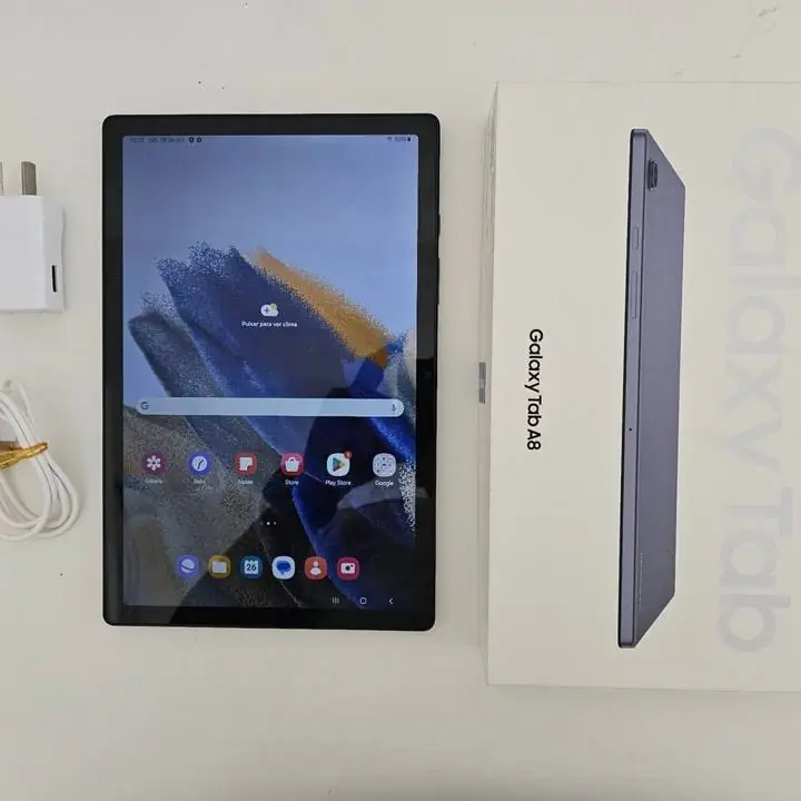 Tablet Samsung a8 64gb 4gb ram + cover cable y caja