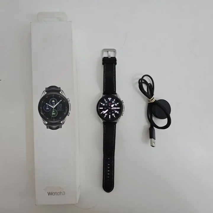 Samsung galaxy watch 3 45mm + caja base carga