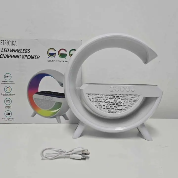 Cargador inalámbrico 3 en 1 parlante cargador