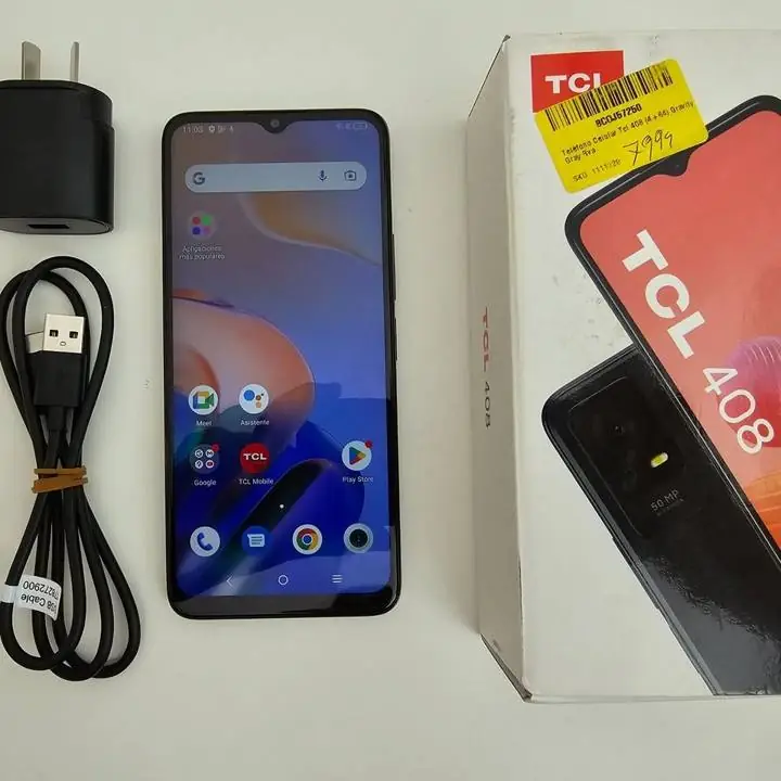 TCL 408 64gb 4gb ram Gravity gray