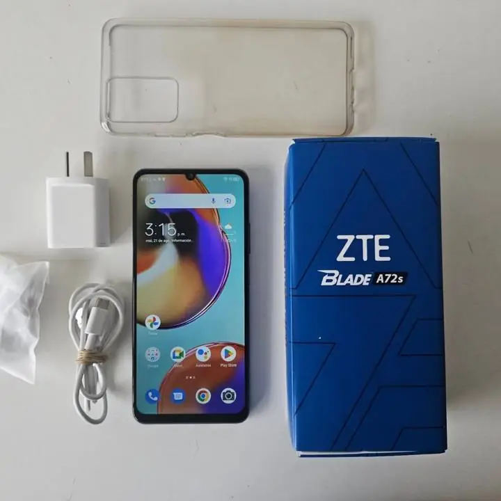 Celular ZTE balde a72s 128gb 4gb ram mas cargador caja y cable