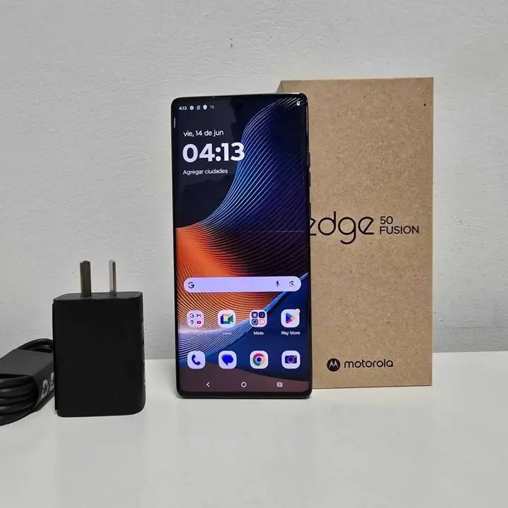 Motorola edge 50 fusión 256gb + caja y cargador
